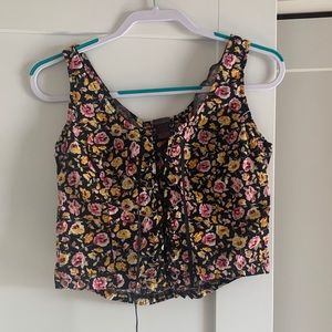 Fire Los Angeles corset top